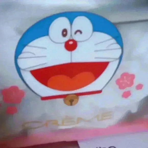 Limited Ed CRÈME SHOP X  DORAEMON LUCKY LUNAR COSMETICS TRAVEL CASE X LARGE - Picture 2 of 13